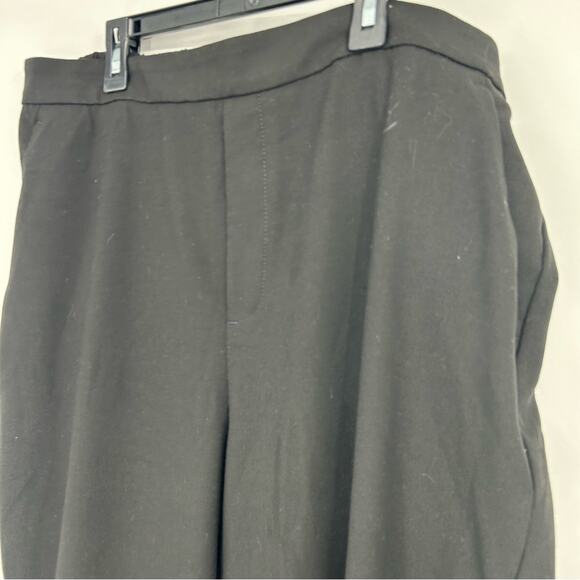 Banana Republic Factory Black Hayden Pant Size 16 Casual Basic Minimalist - Picture 3 of 7